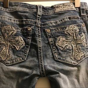 Miss Me ankle jeans.